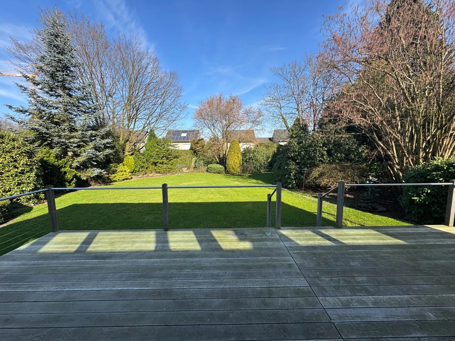 großer Garten