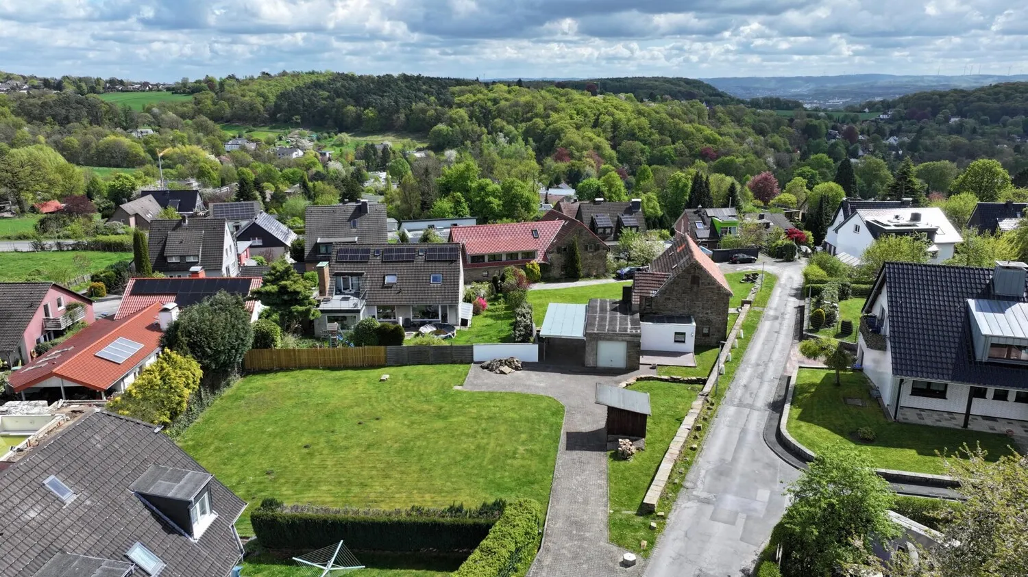 Draufsicht von Norden