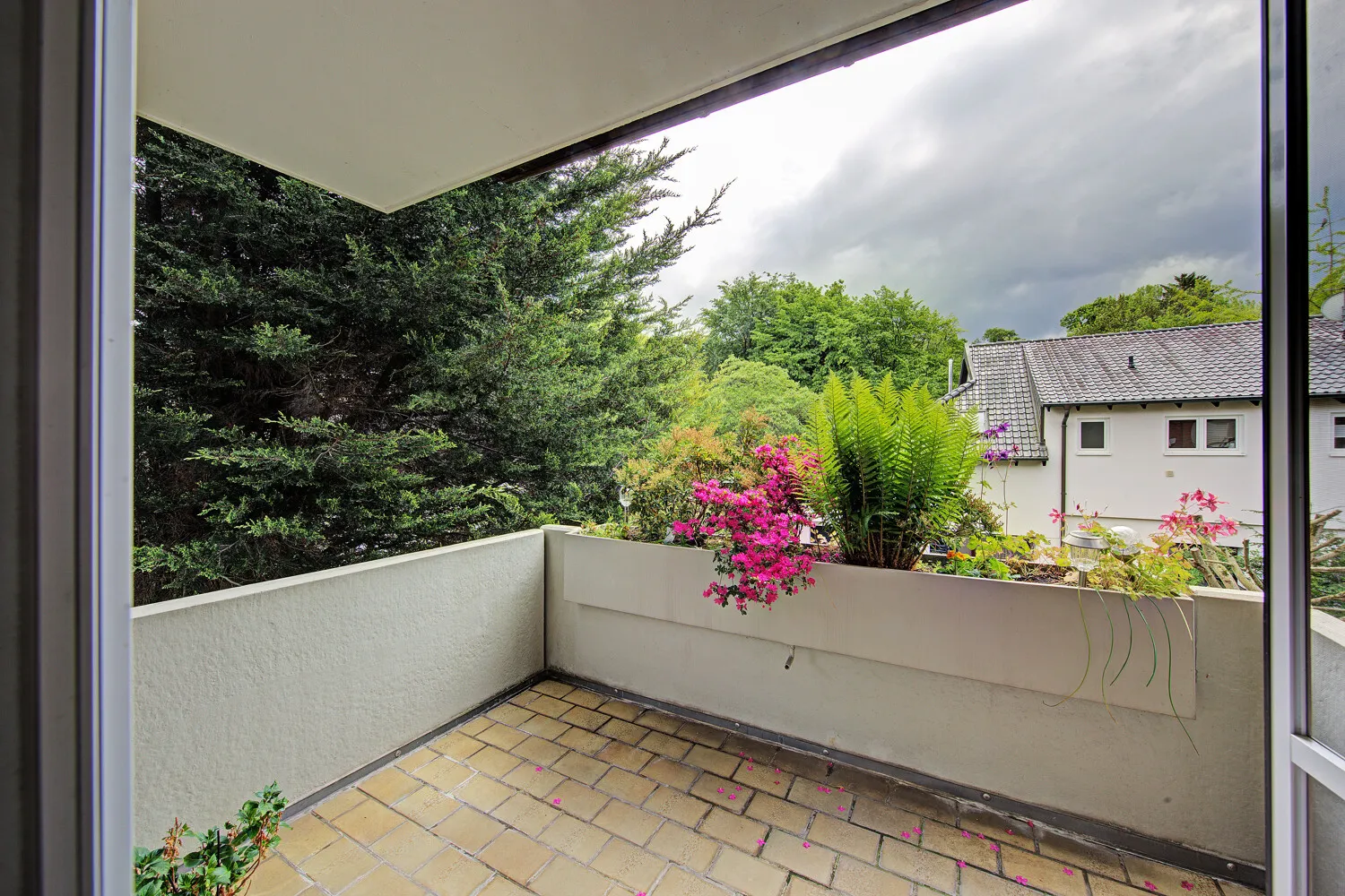 Balkon nach Süden