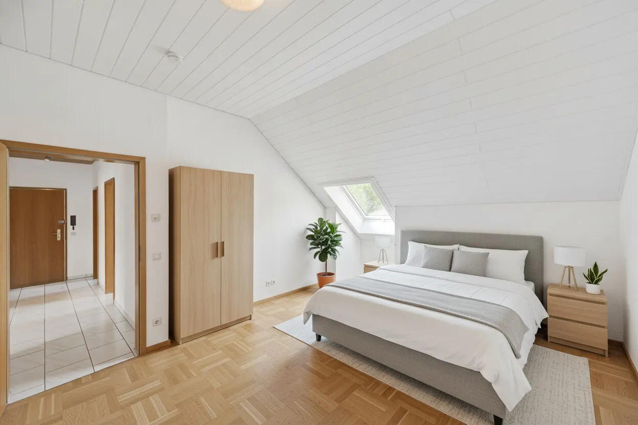 Schlafzimmer Staging