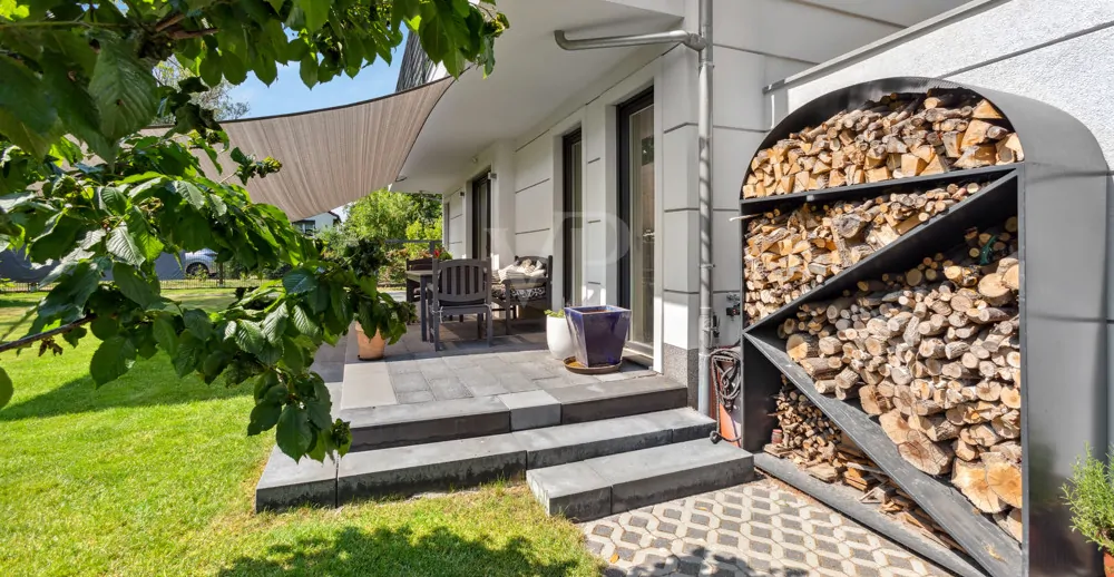 gemütliche Terrasse