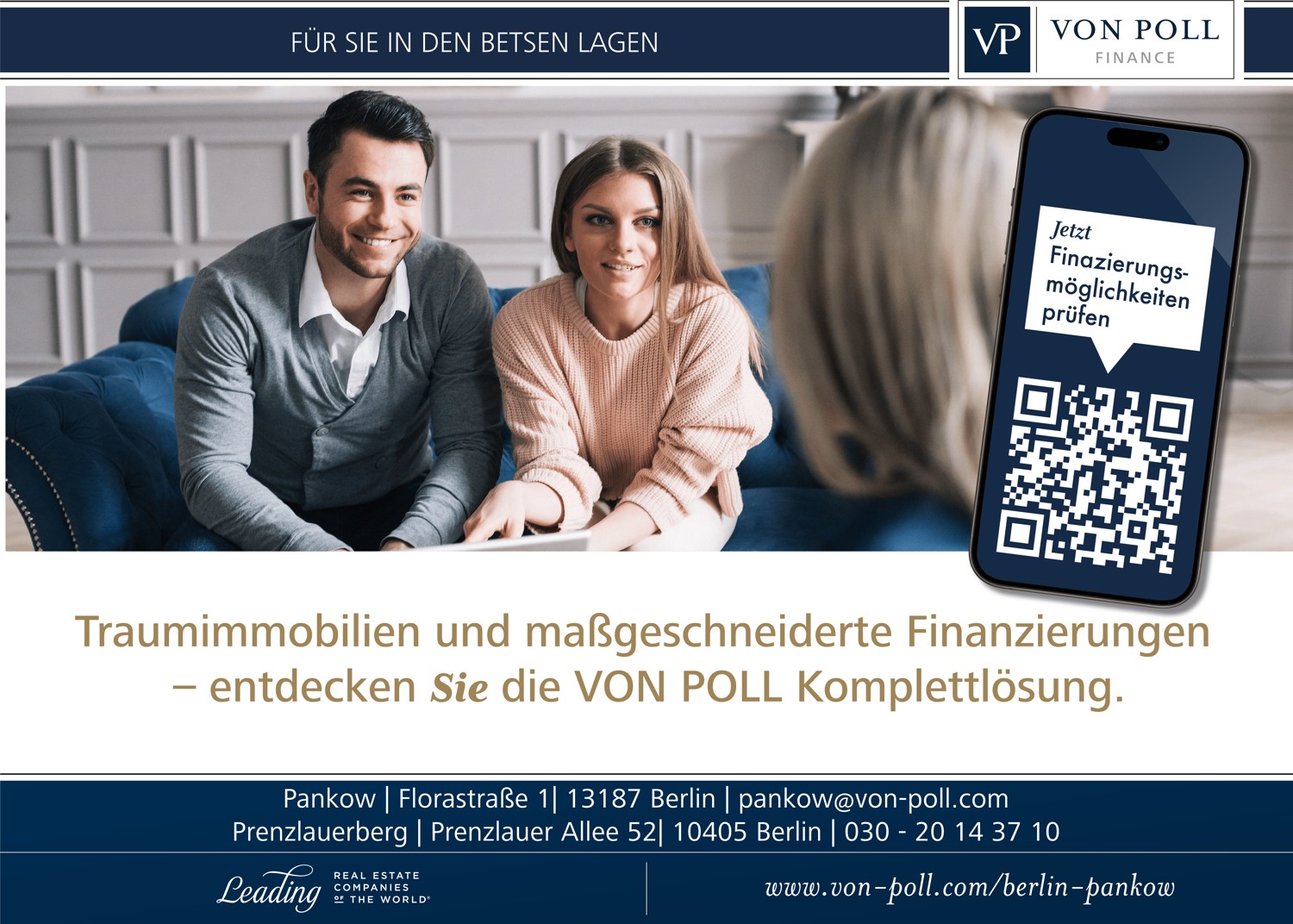 Unser Finanzierungsservice für Sie