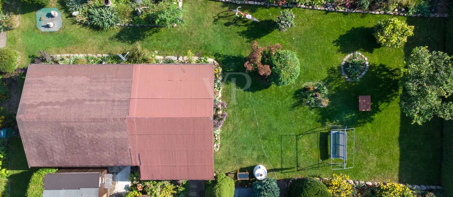 Seitenansicht Grundstück