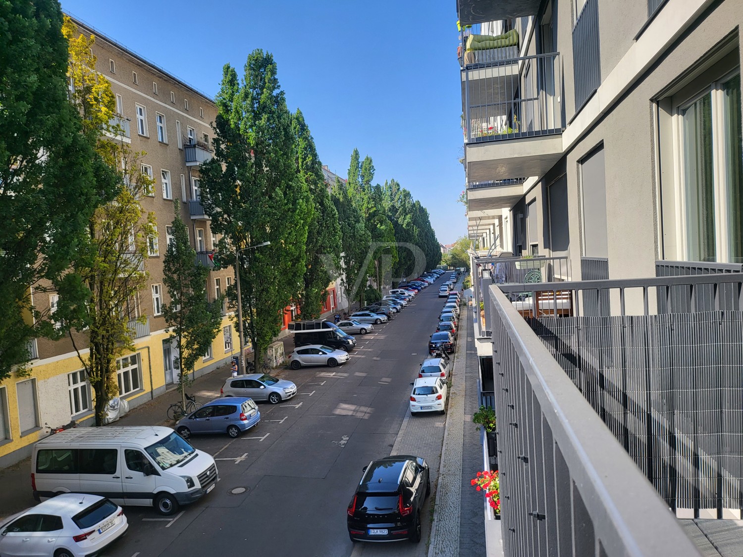 Balkonausblick nach Westen