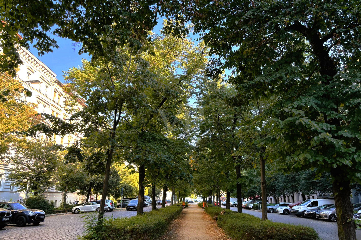 Straße vor dem Haus