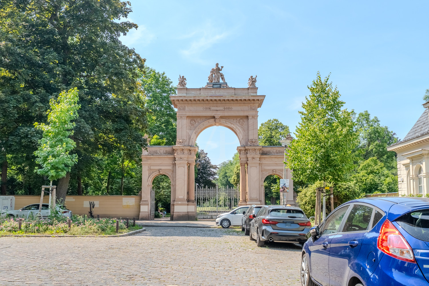 Zugang zum Bürgerpark