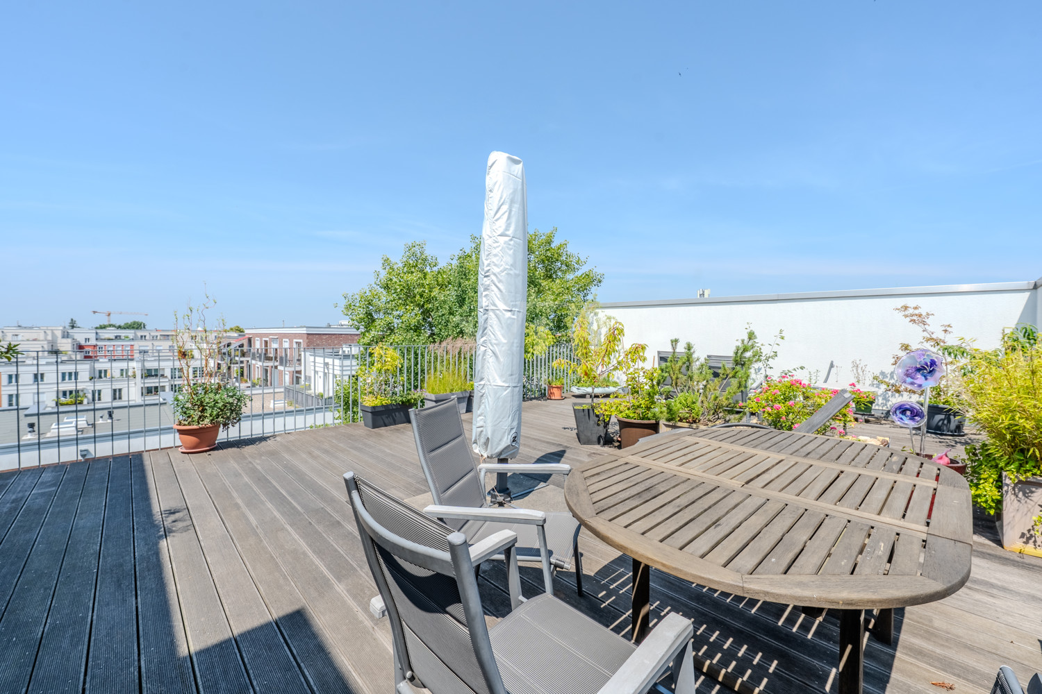 Gemeinschaftliche Dachterrasse
