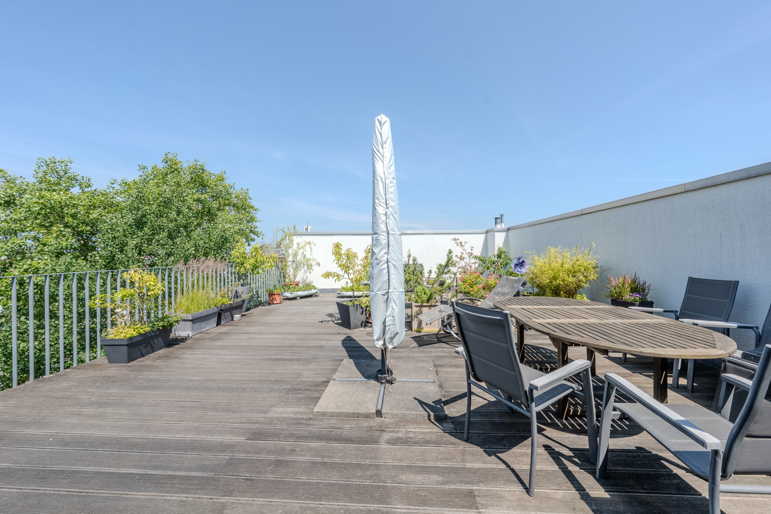 Gemeinschaftliche Dachterrasse