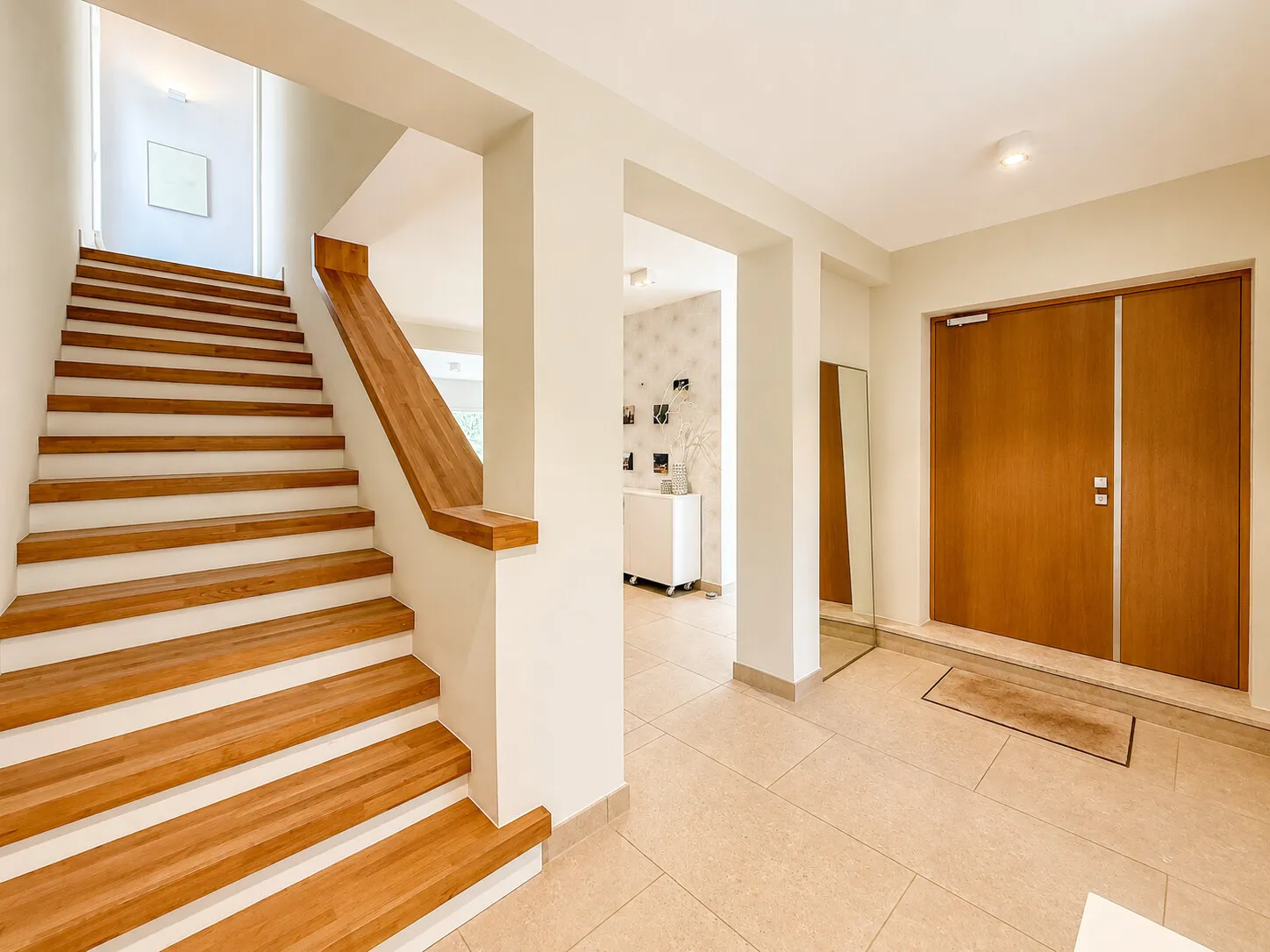 Treppe in das Obergschoss