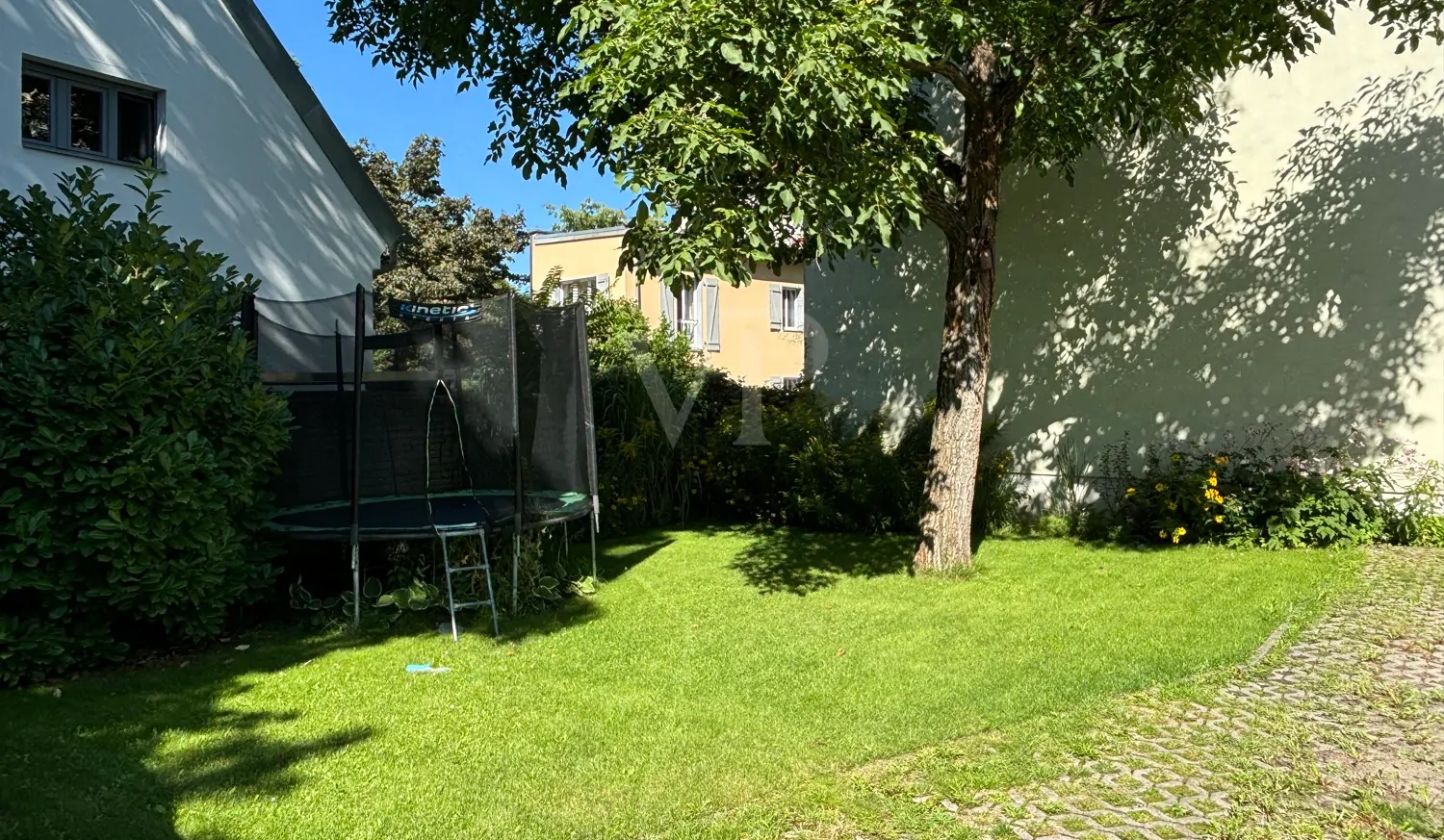 Blick auf die Gemeinschaftsfläche