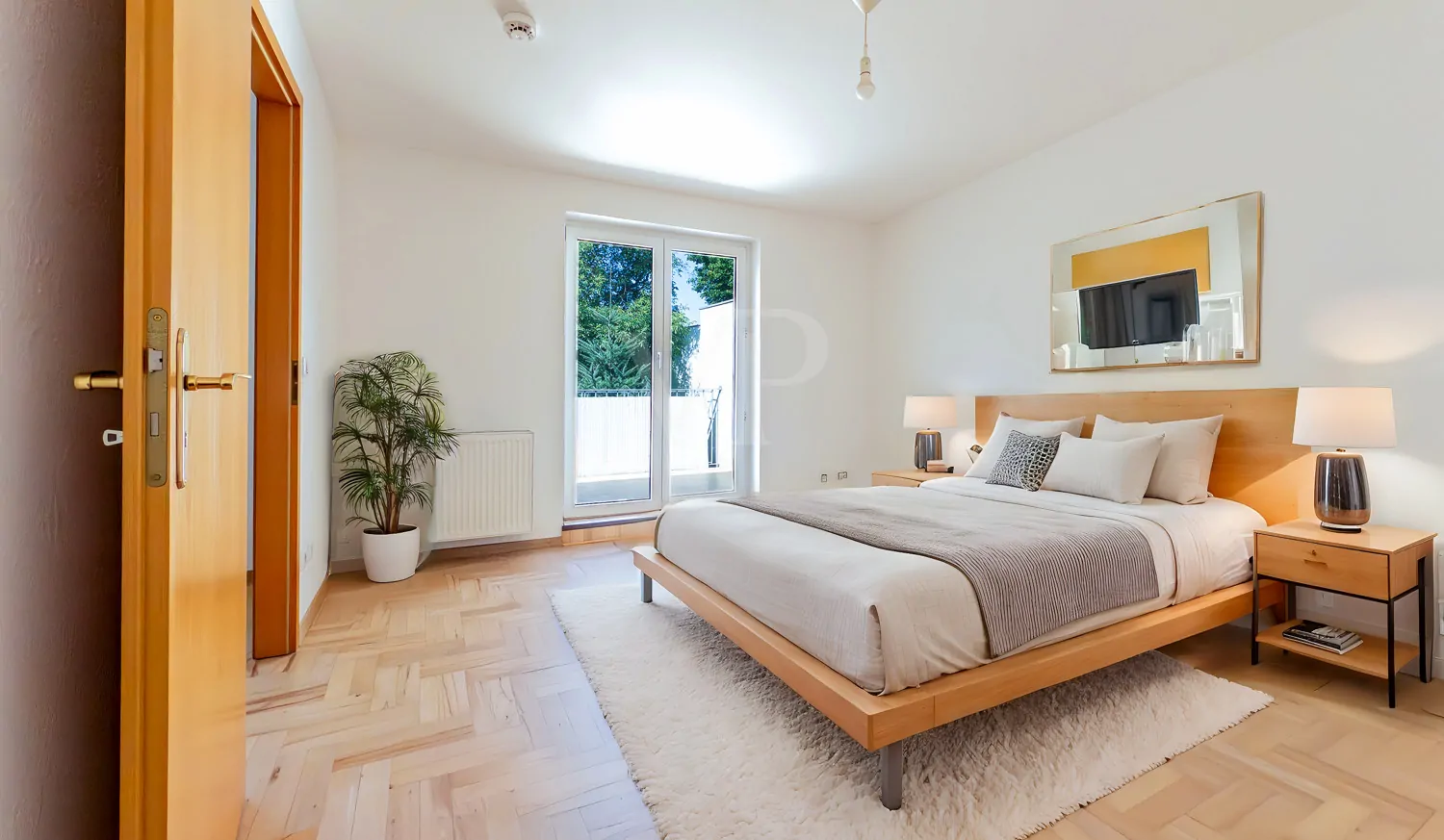 Beispiel möbliertes Schalfzimmer