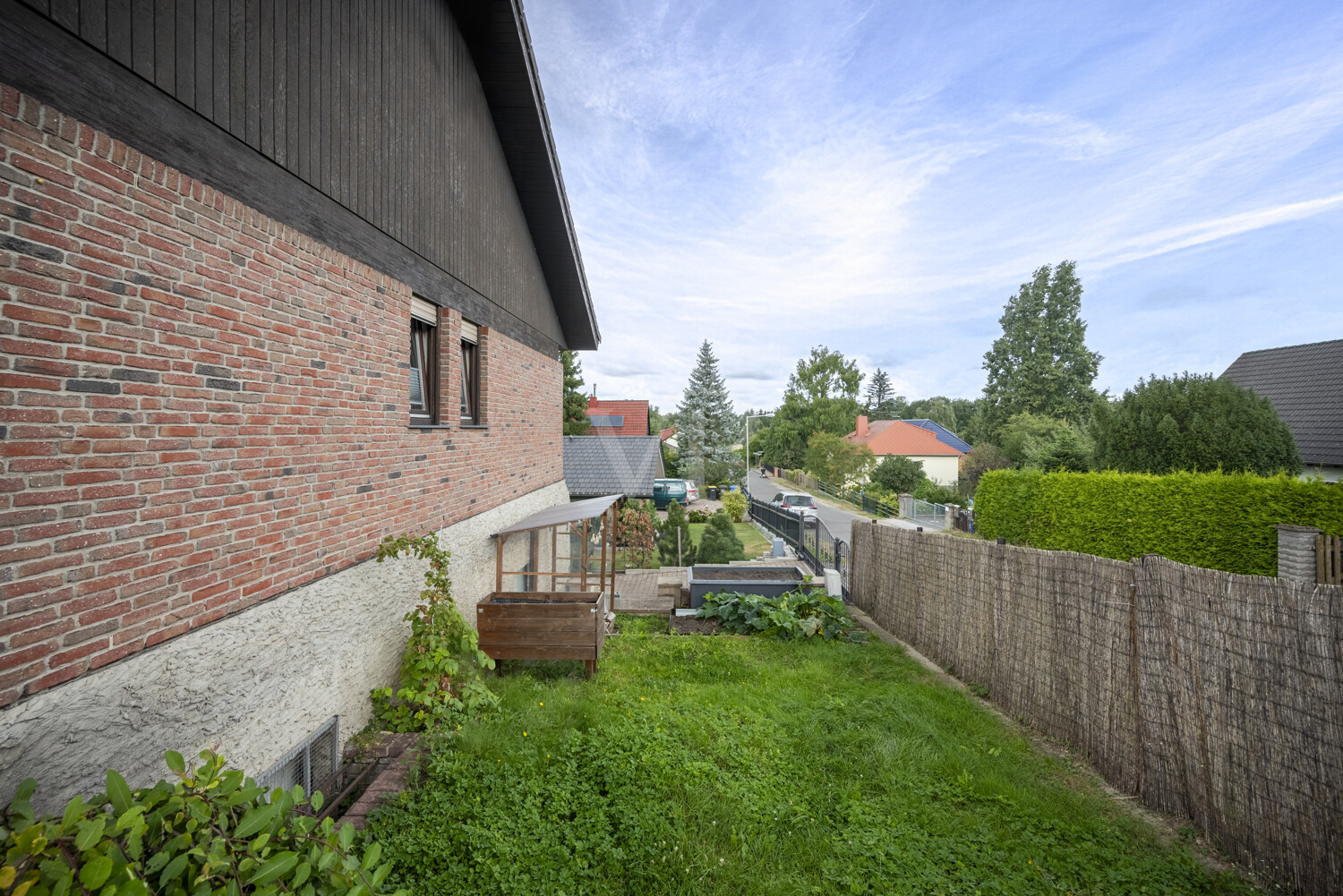 Giebelseitig