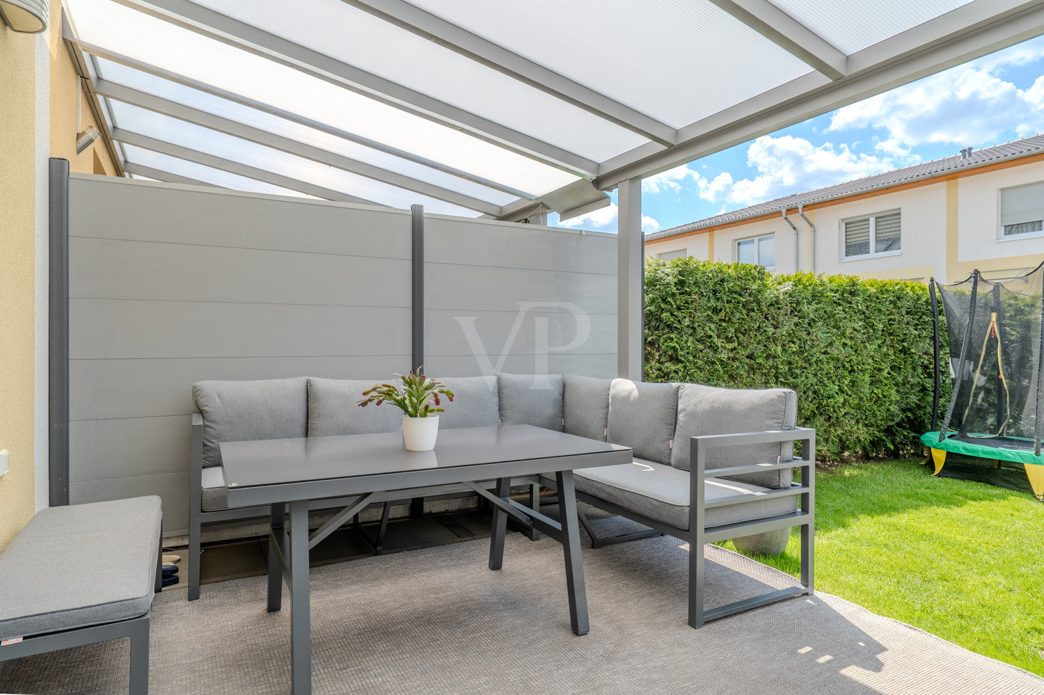 einladende Terrasse