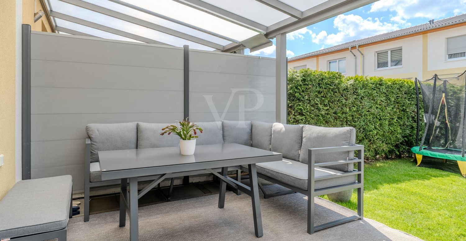 einladende Terrasse