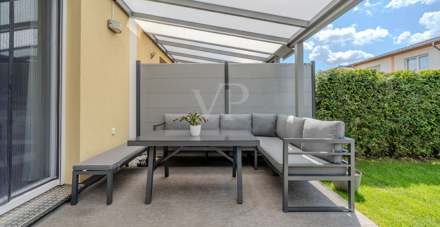 einladende Terrasse