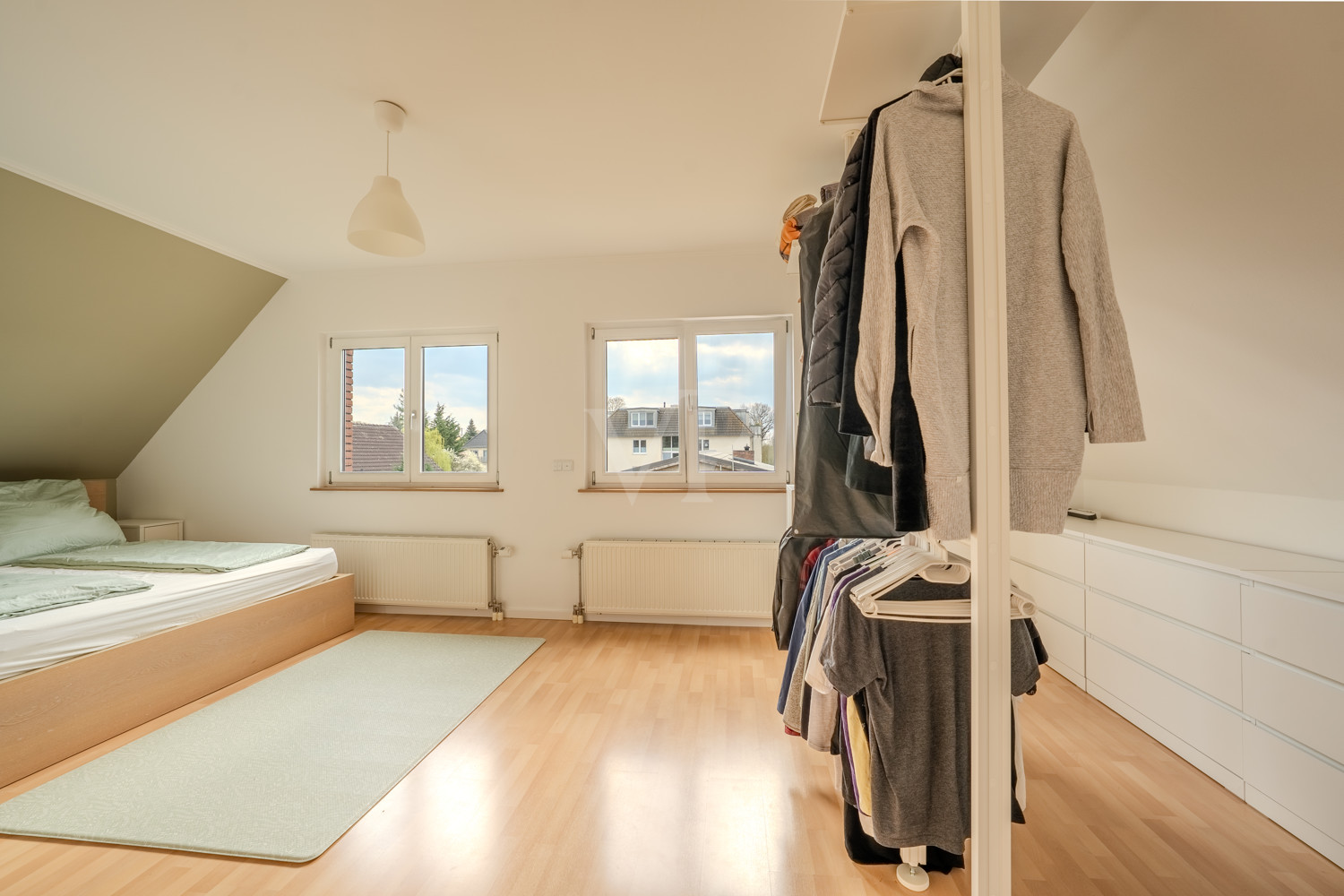 Schlafzimmer im Dachgeschoss