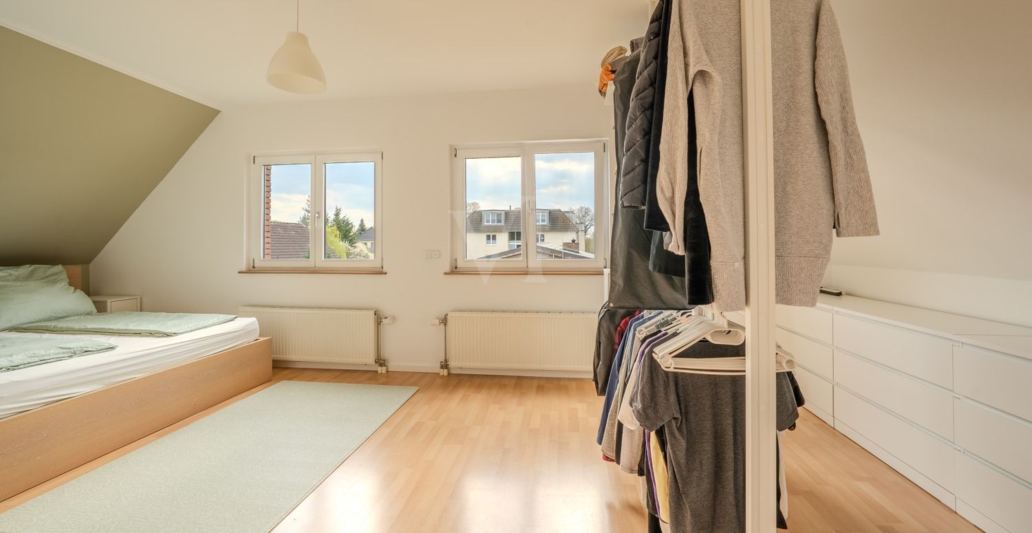 Schlafzimmer im Dachgeschoss