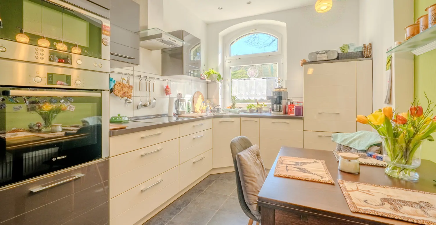 Küche im Erdgeschoss