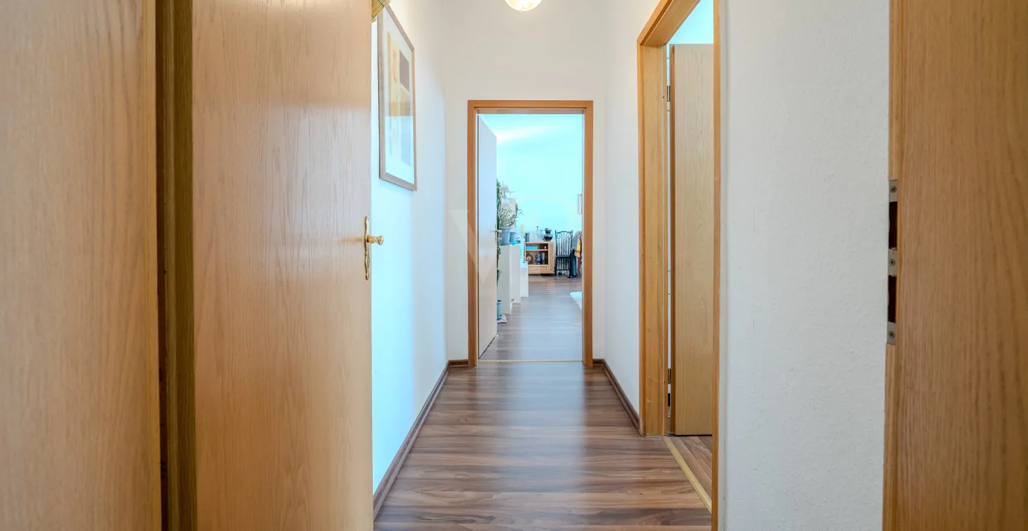 Blick in das 1. Obergeschoss