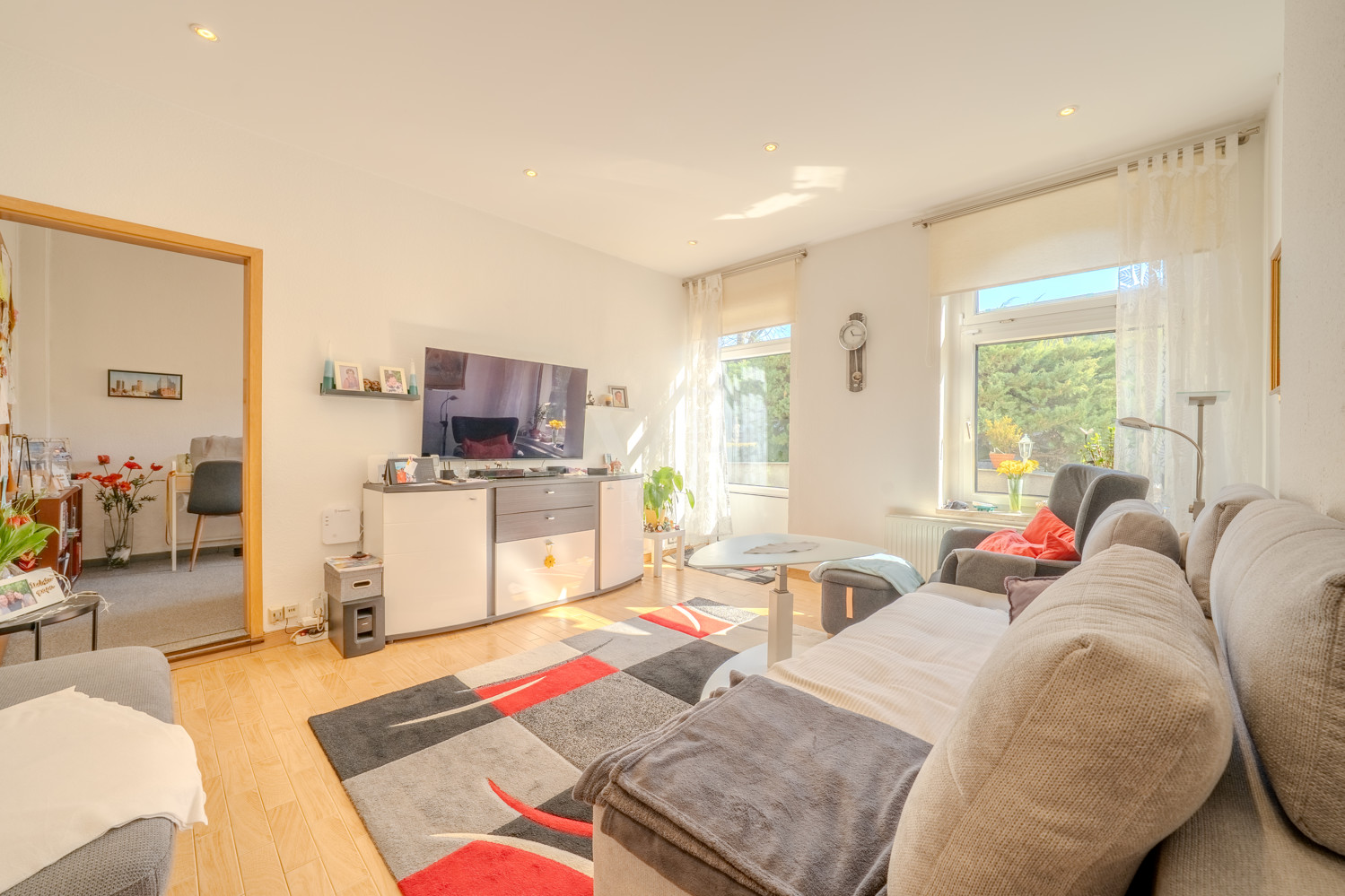 Wohnzimmer im Erdgeschoss