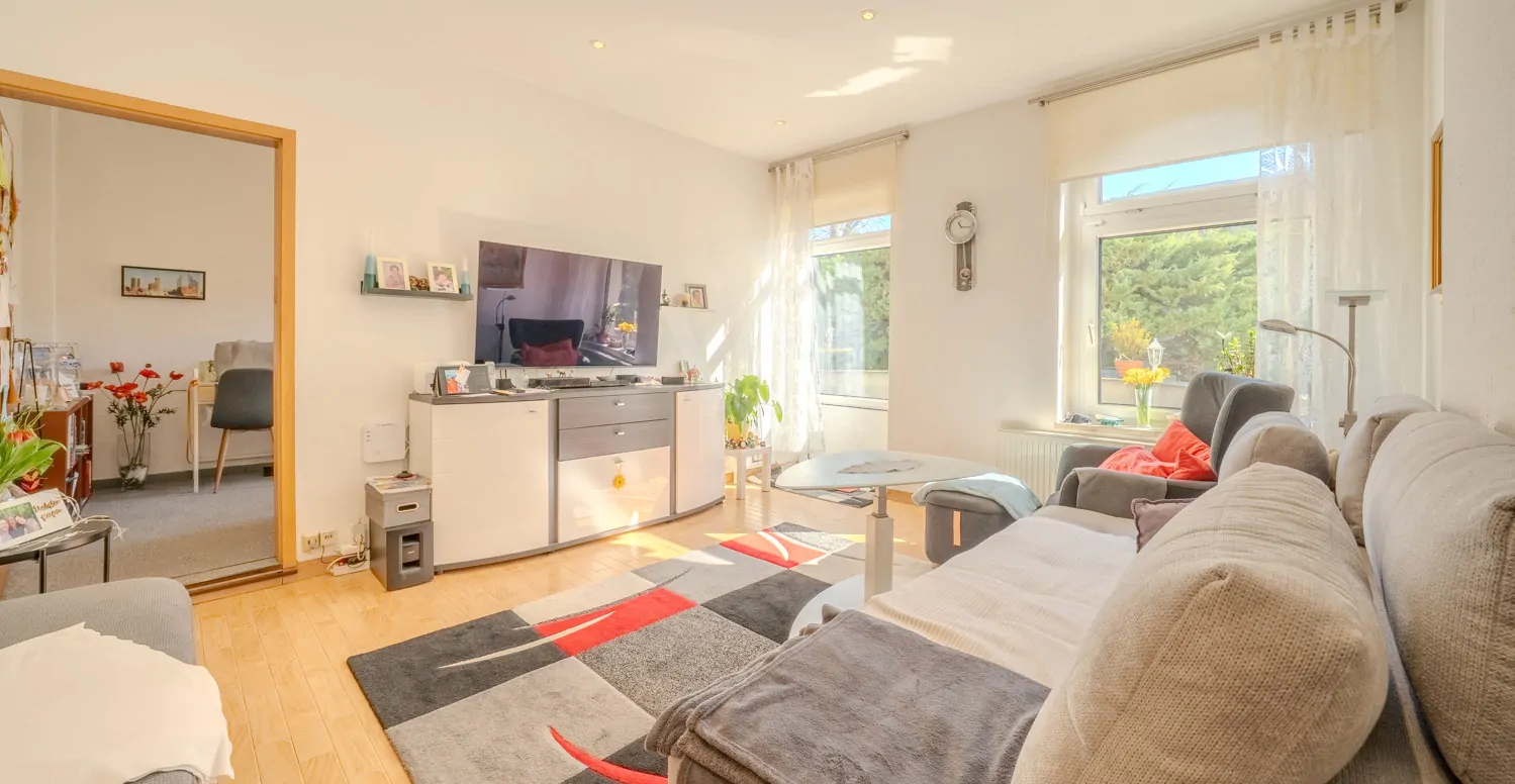 Wohnzimmer im Erdgeschoss