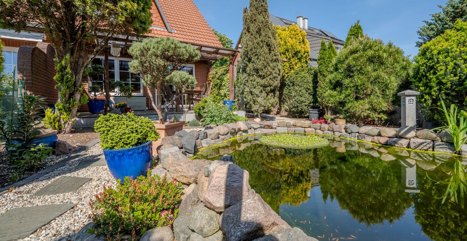 Südansicht des Hauses
