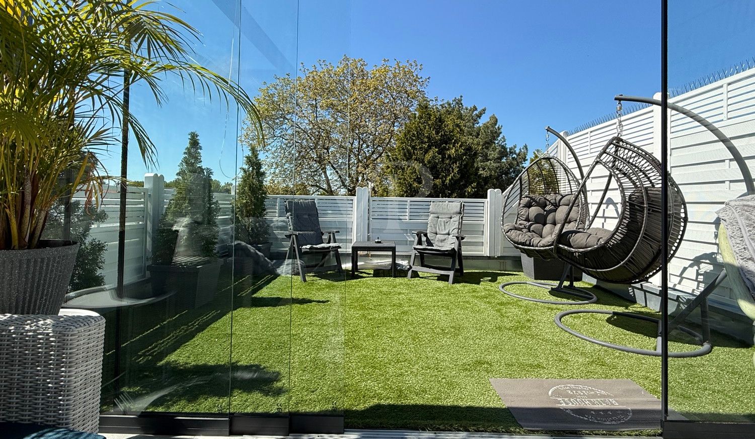 Zugang zur Dachterrasse