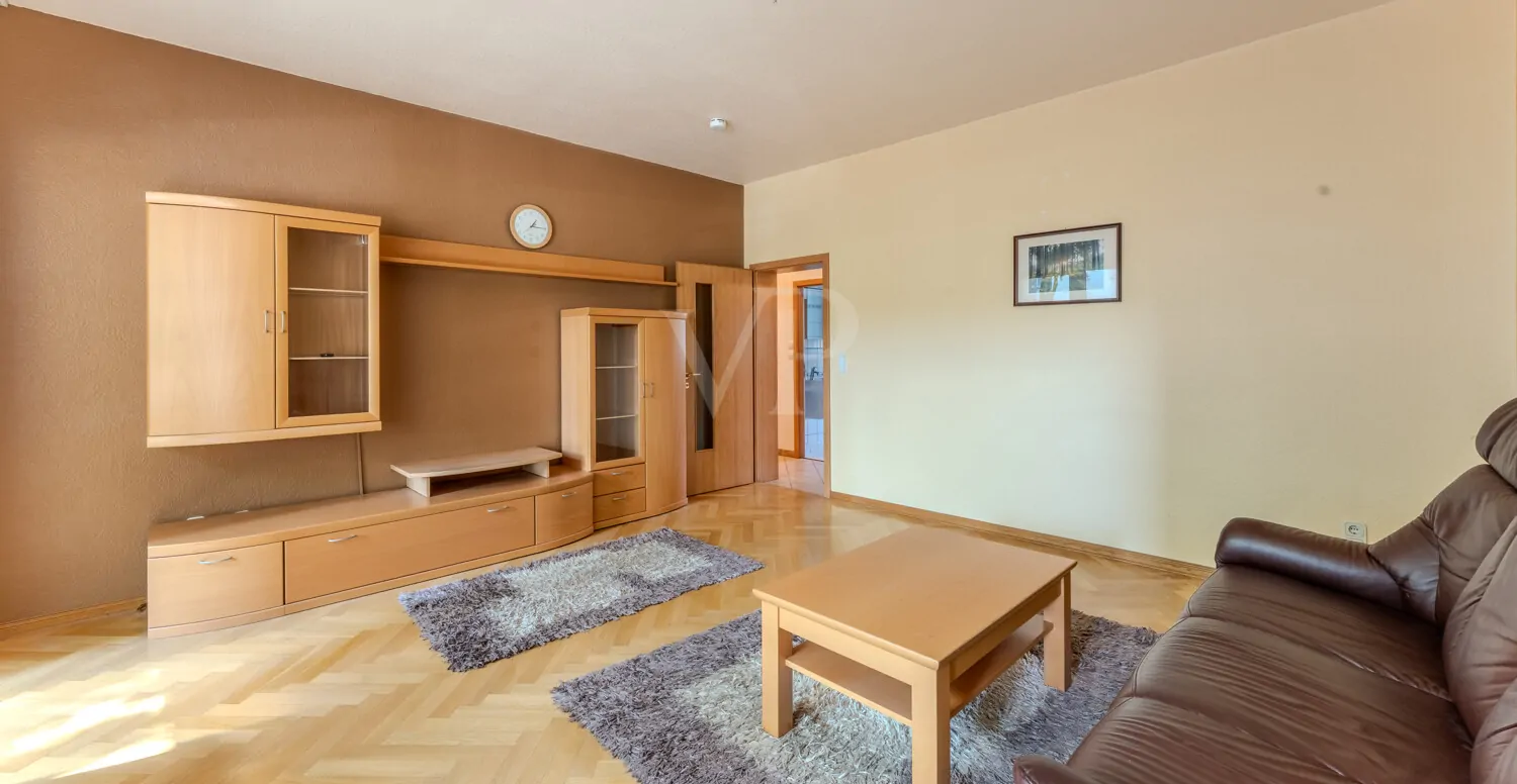 geräumiges Wohnzimmer