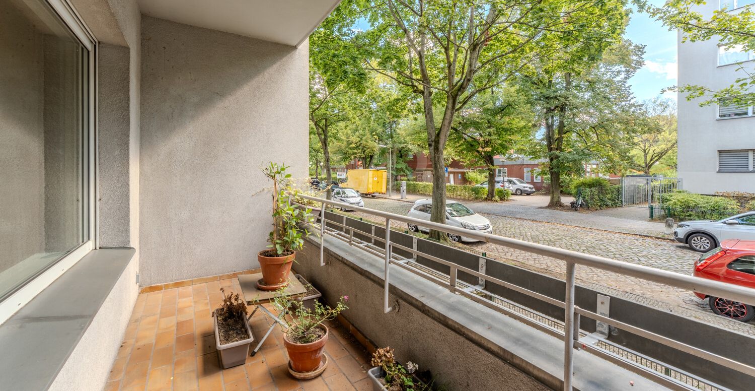 großer Süd-Balkon