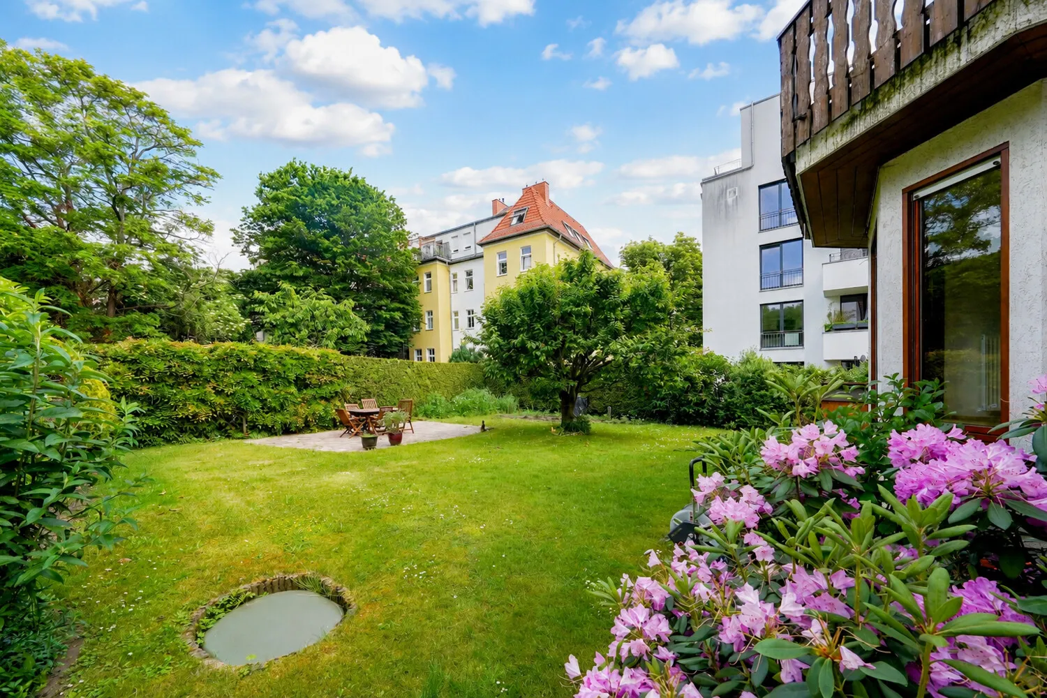 Blick in den Garten