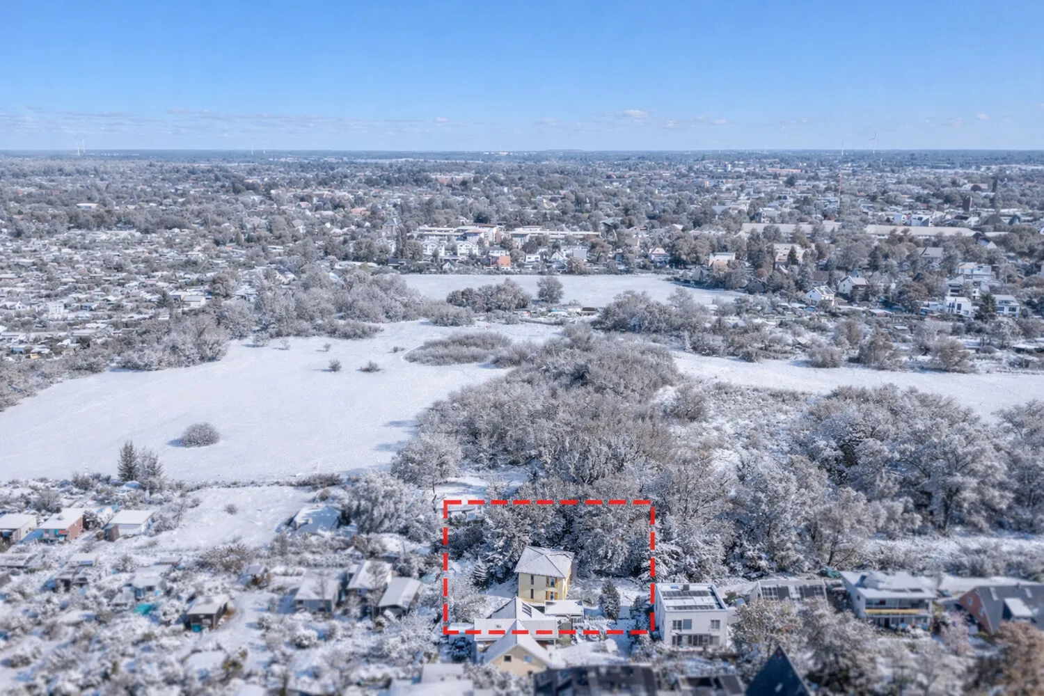 Luftbild Winter (KI)