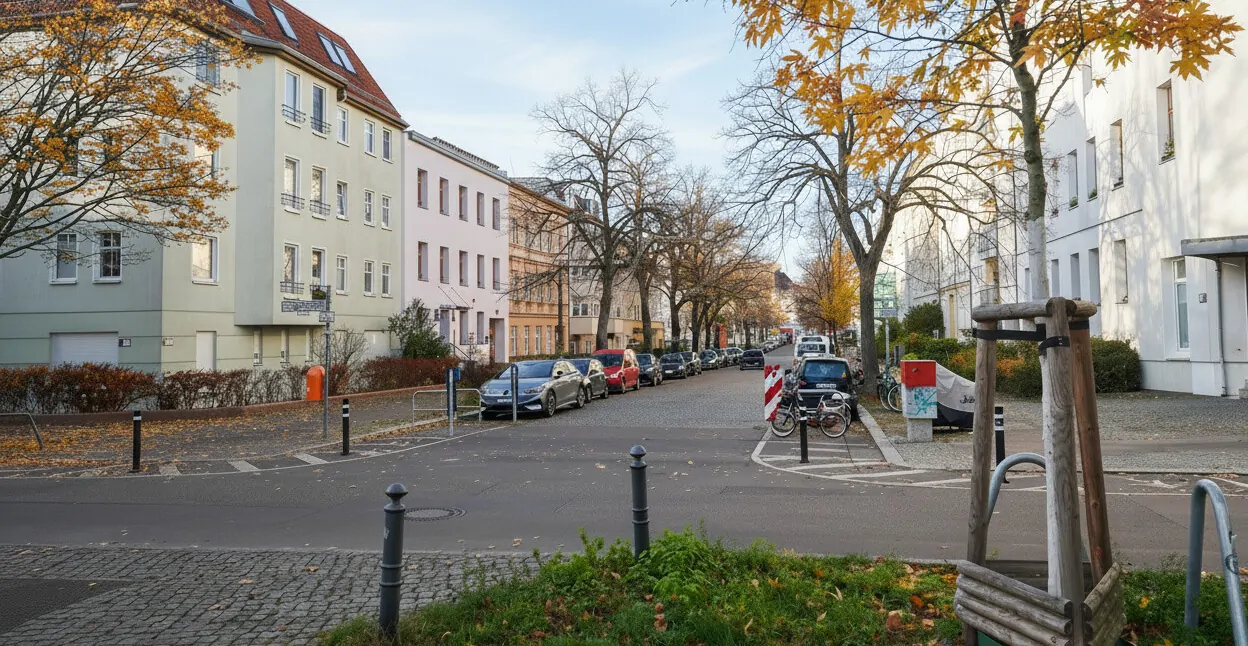 ruhige Anwohnerstraße