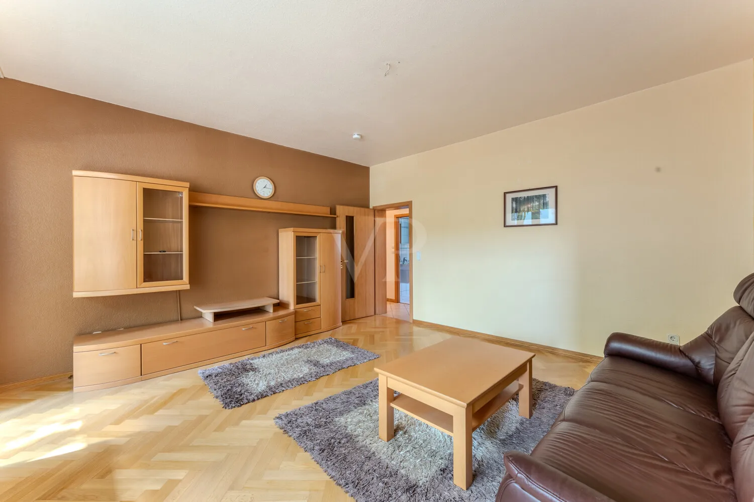 geräumiges Wohnzimmer