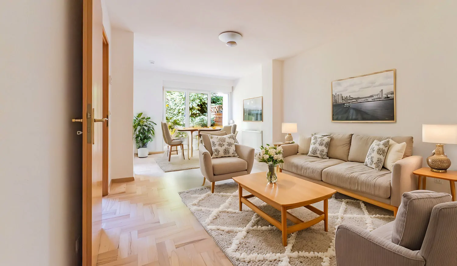 Visualisierung Wohnzimmer