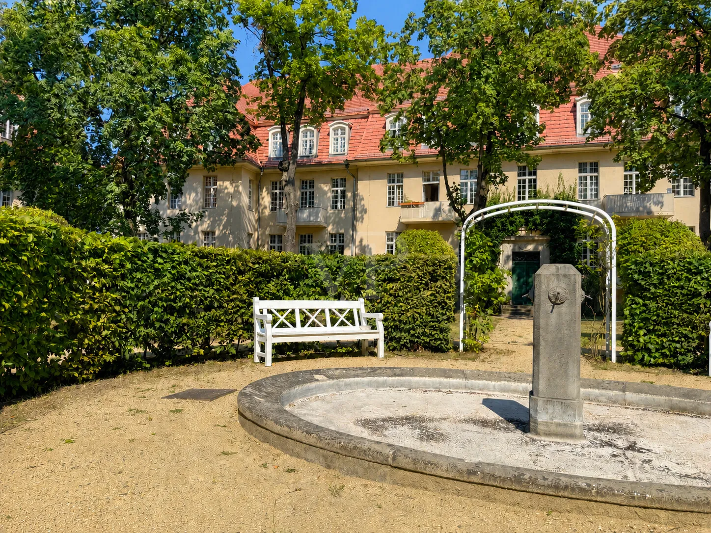 Blick auf die Wohnung