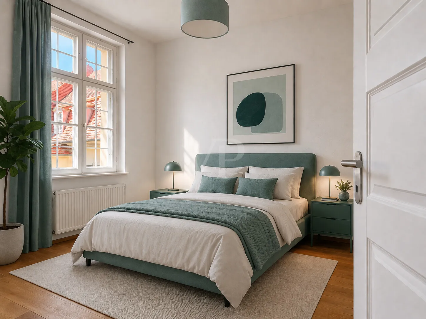 Schlafzimmer (Möblierungsvorschlag)