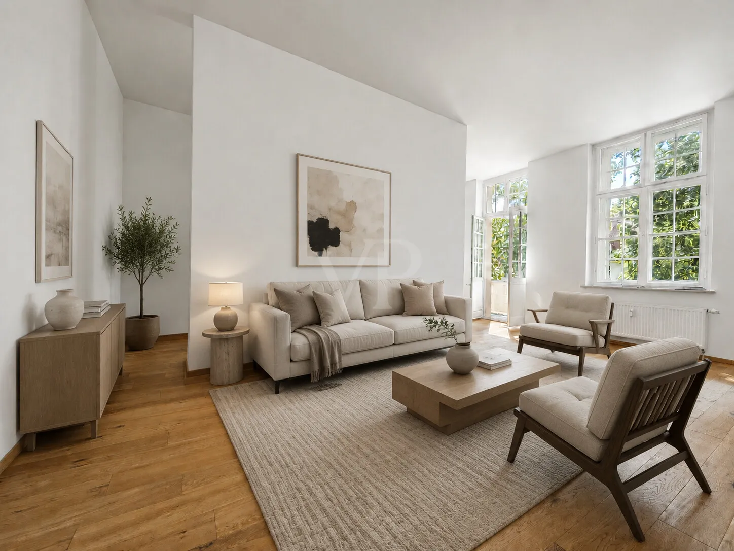 Auf der Sonnenseite zu Hause: 2-Zimmer-Wohnung mit Balkon im Ludwigpark (sofort bezugsfrei)