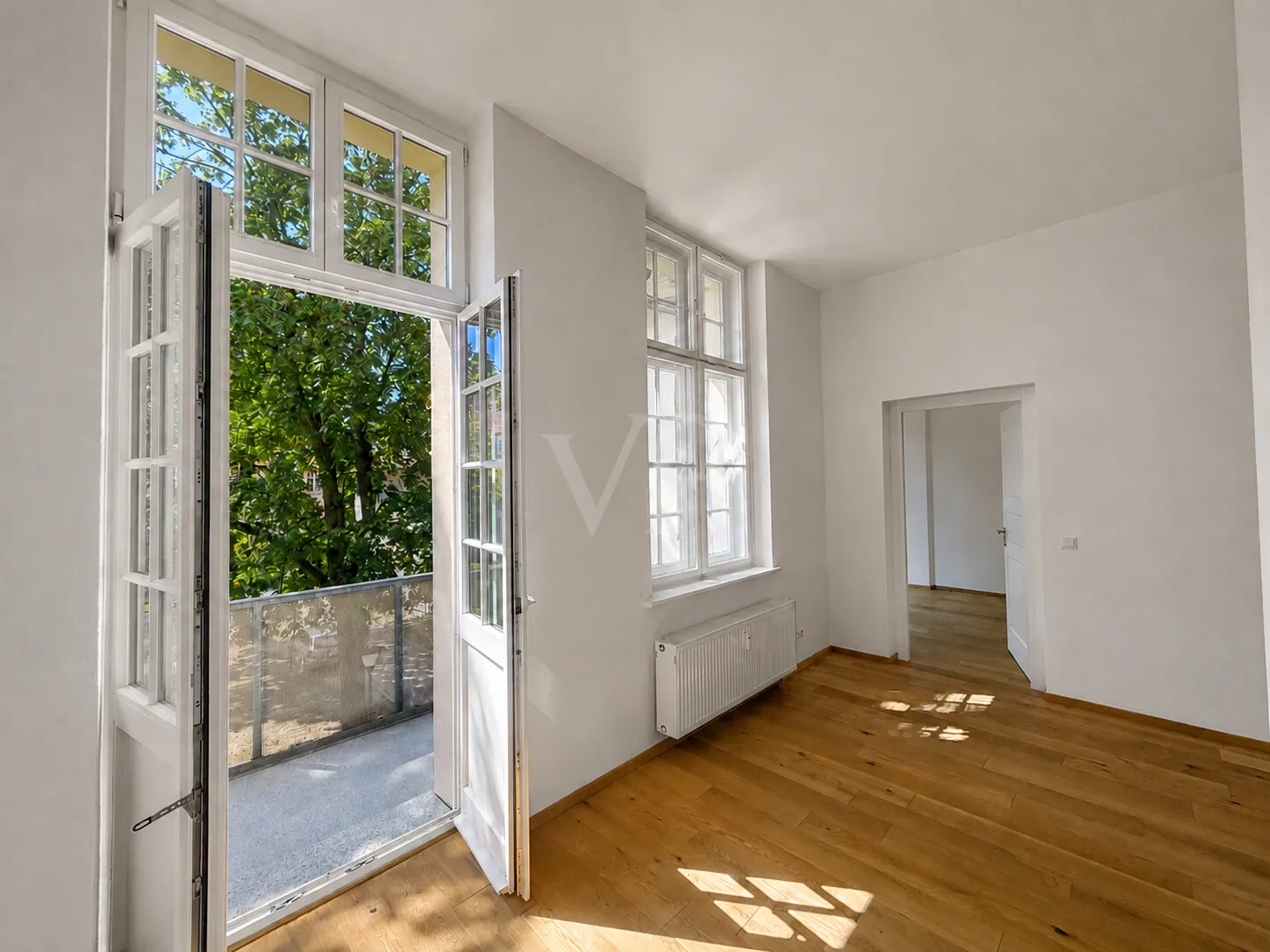 Zugang zum Balkon (Wohnzimmer)