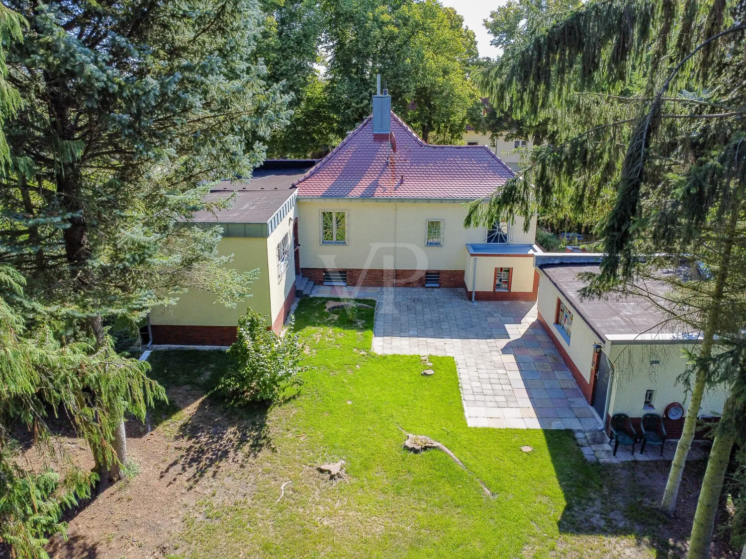 Blick von oben - Rückseite