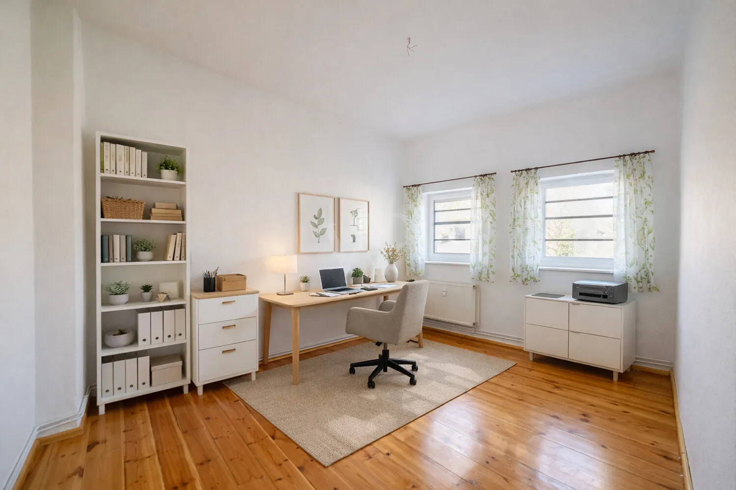 Einrichtungsbeispiel  Arbeitszimmer