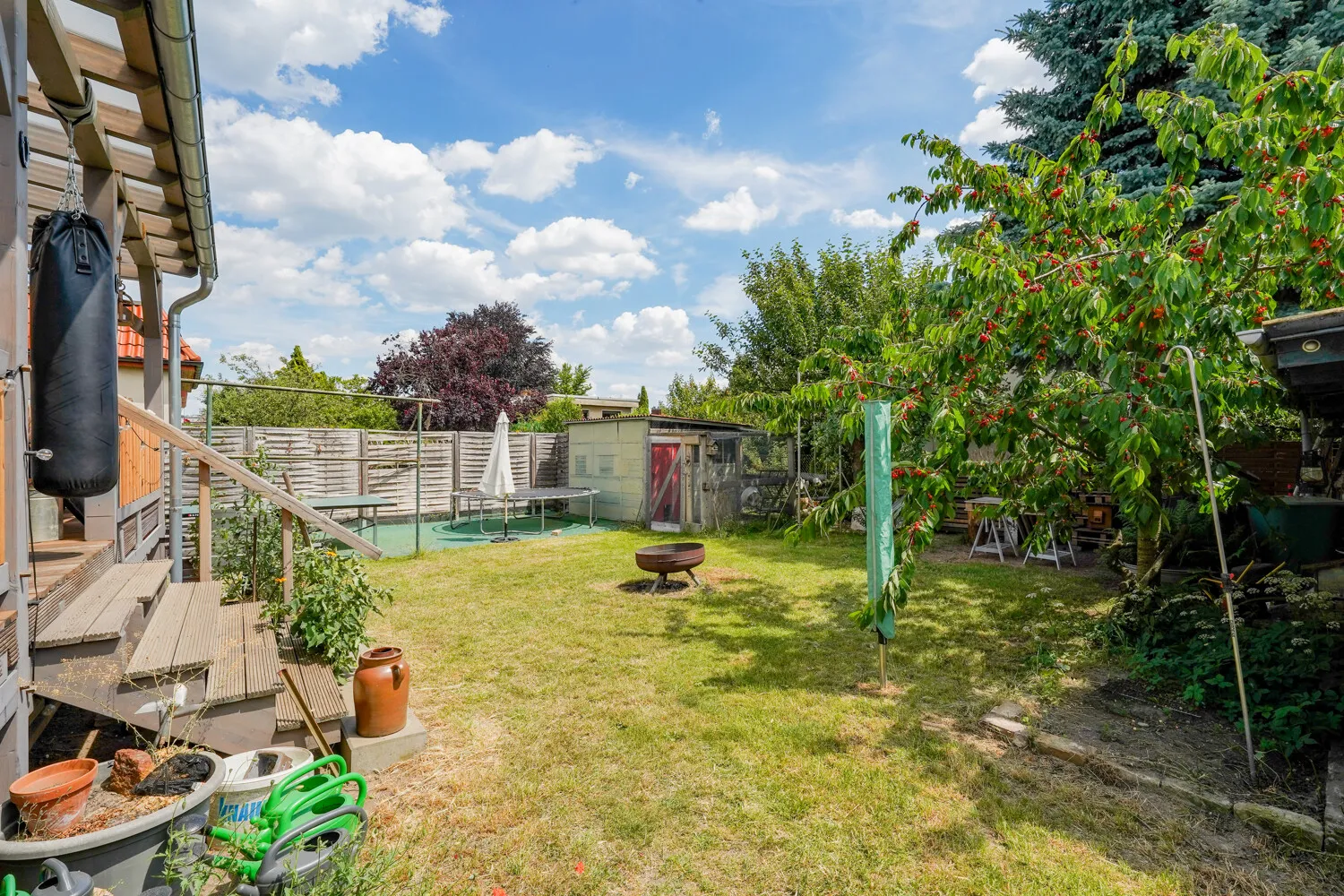 Garten mit Süd-Ost Ausrichtung