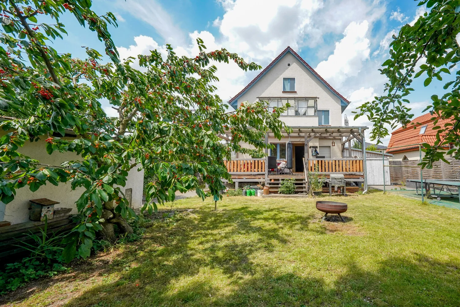 Blick vom Garten