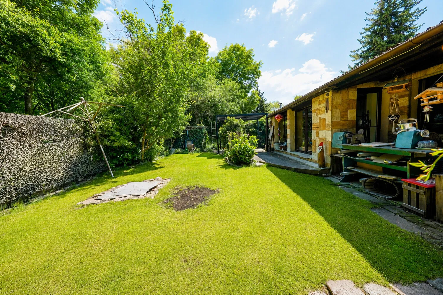 gepflegter Garten