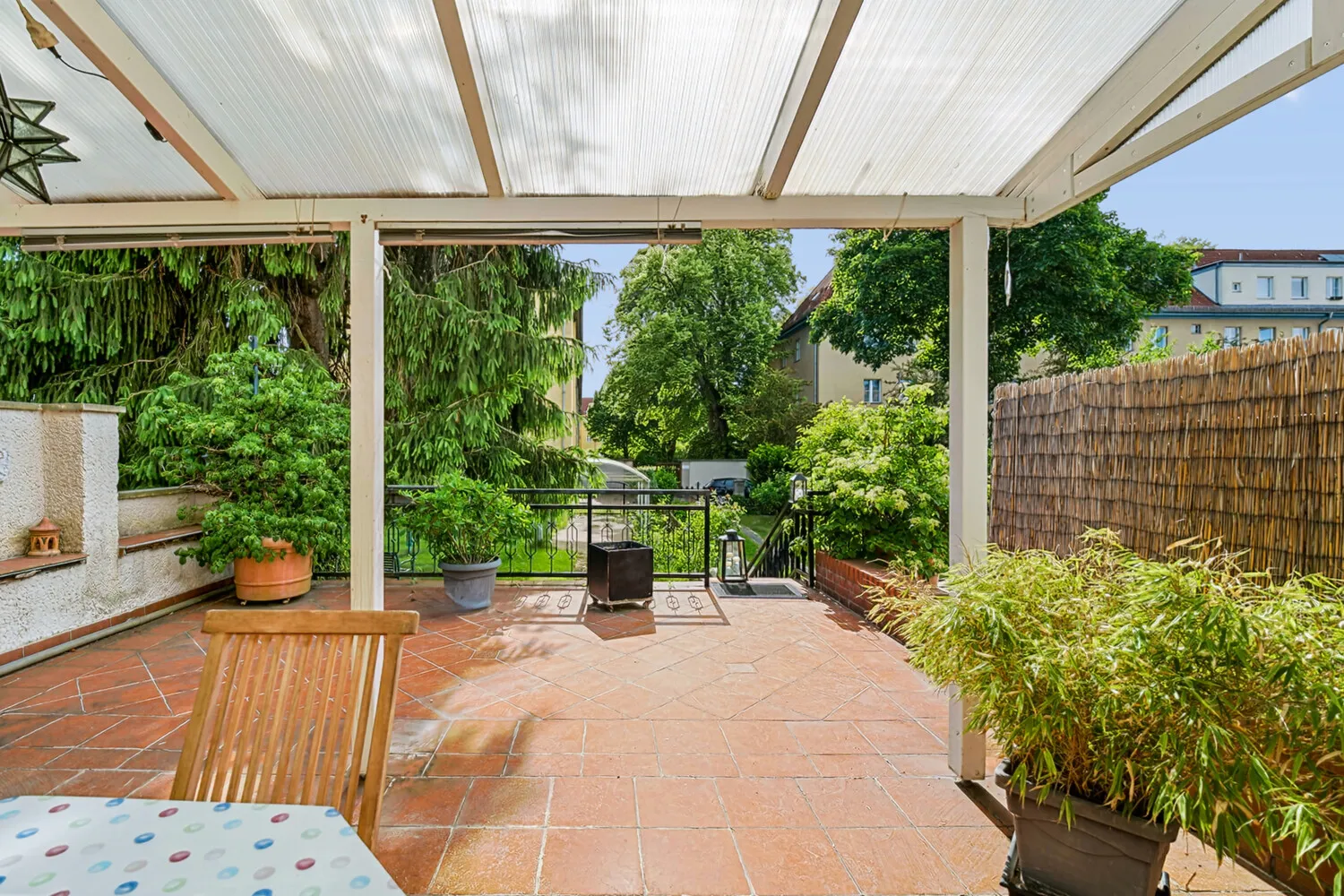 Blick in den Garten