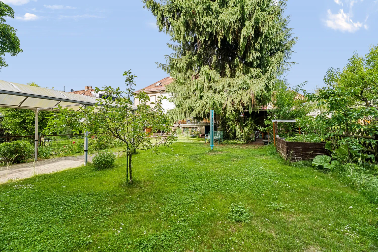 Garten mit Süd-West Ausrichtung
