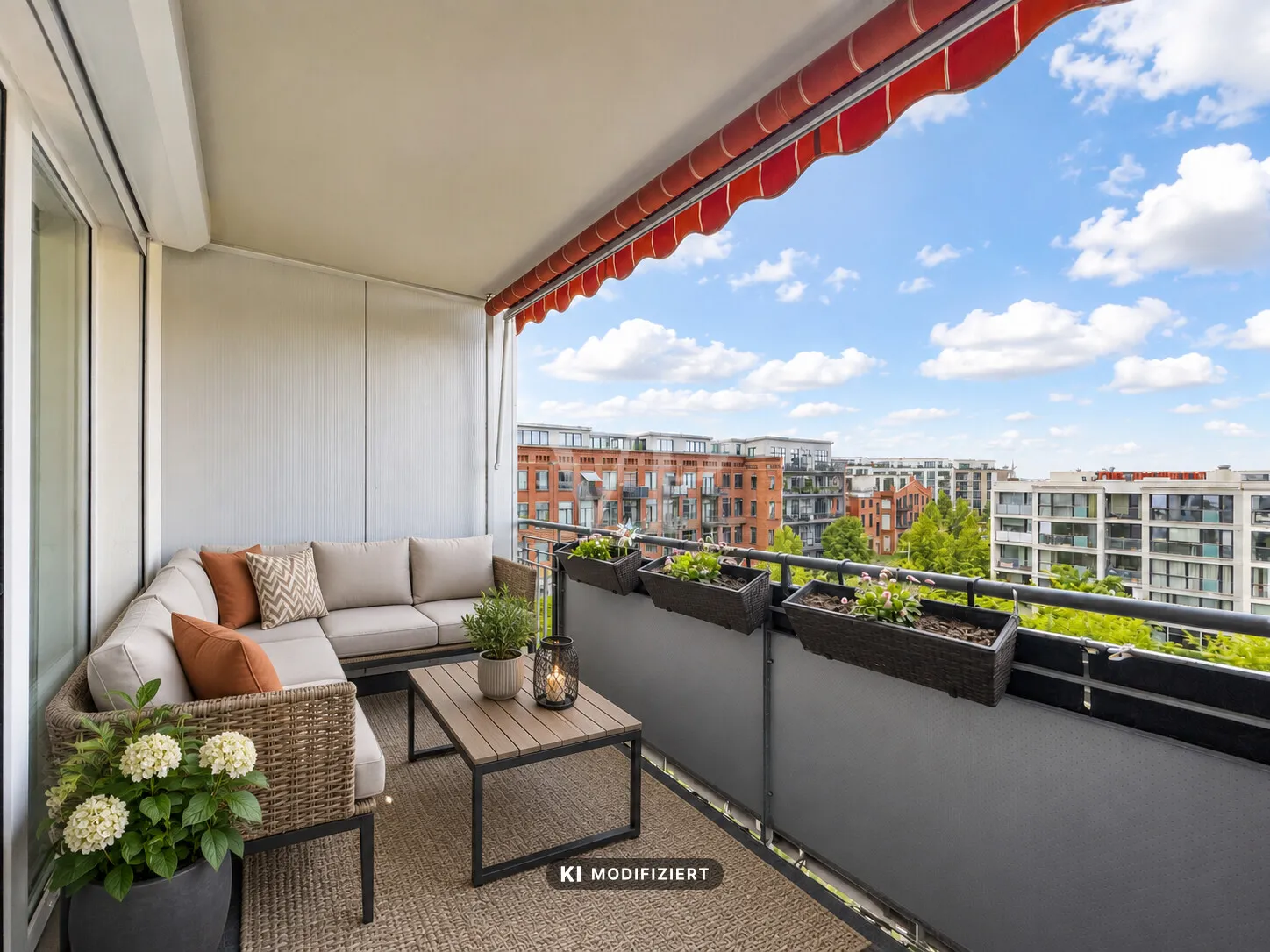 Balkon Möblierungsvorschlag