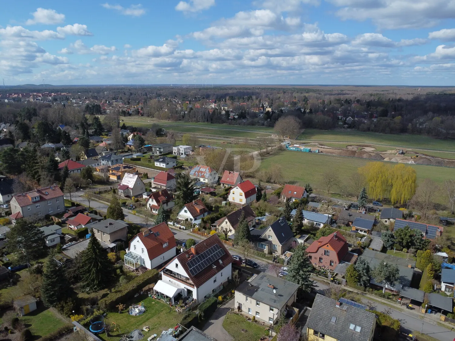 Blick ins Grüne