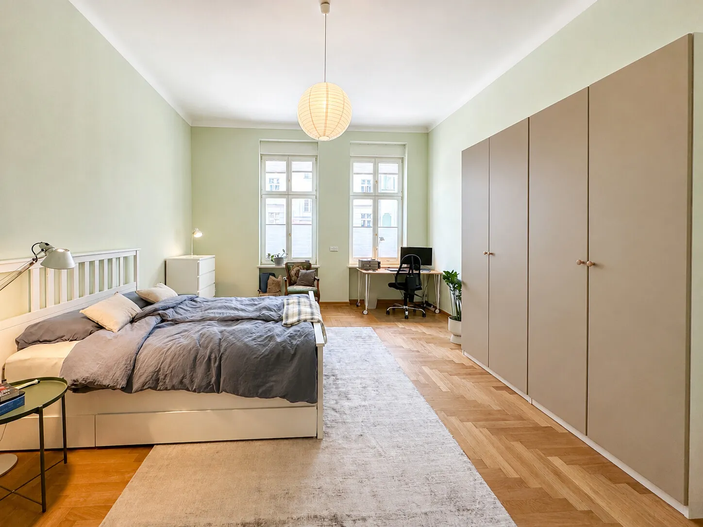 ruhebereitendes Scllafzimmer