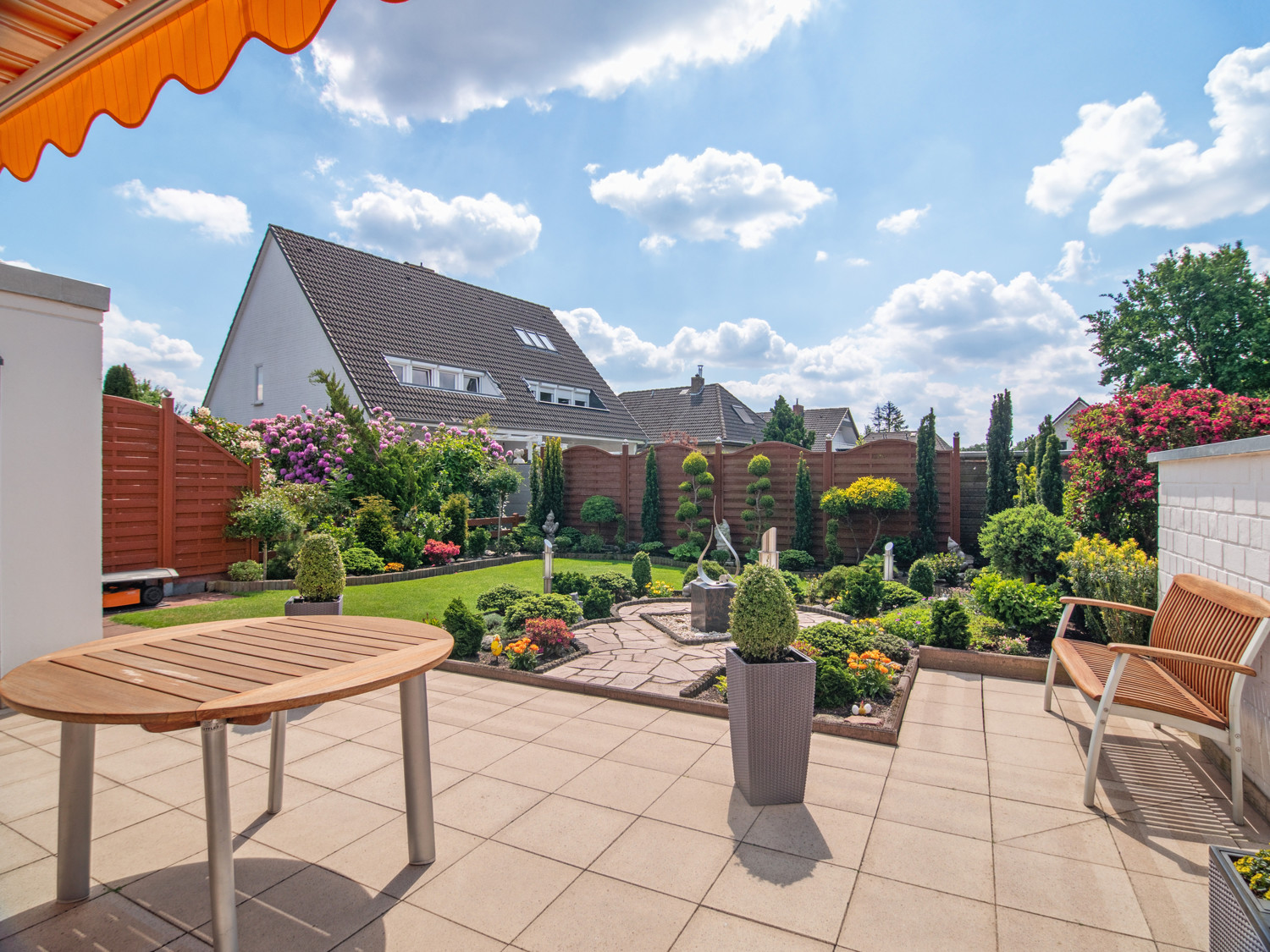 Terrasse zum Garten