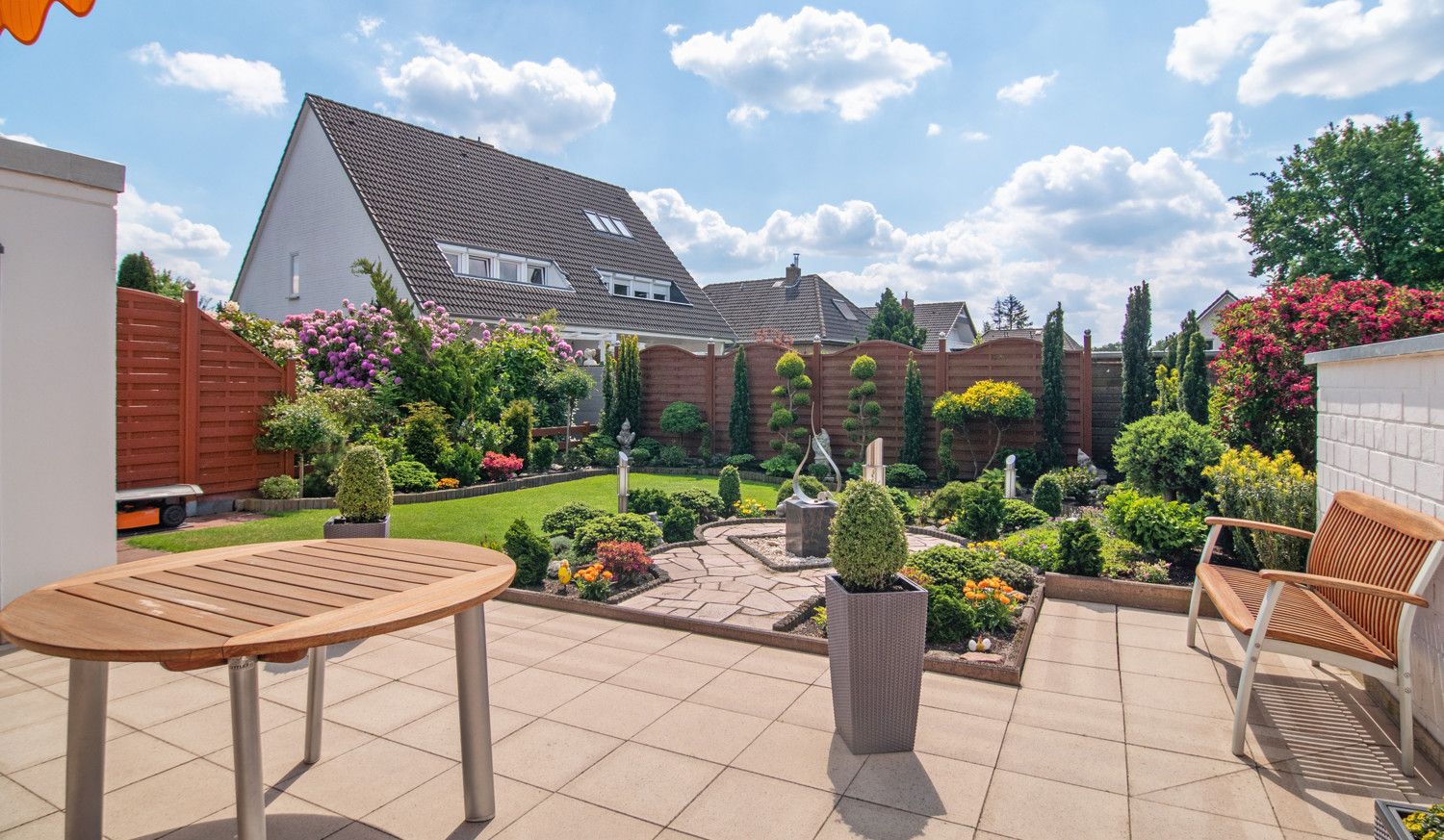 Terrasse zum Garten